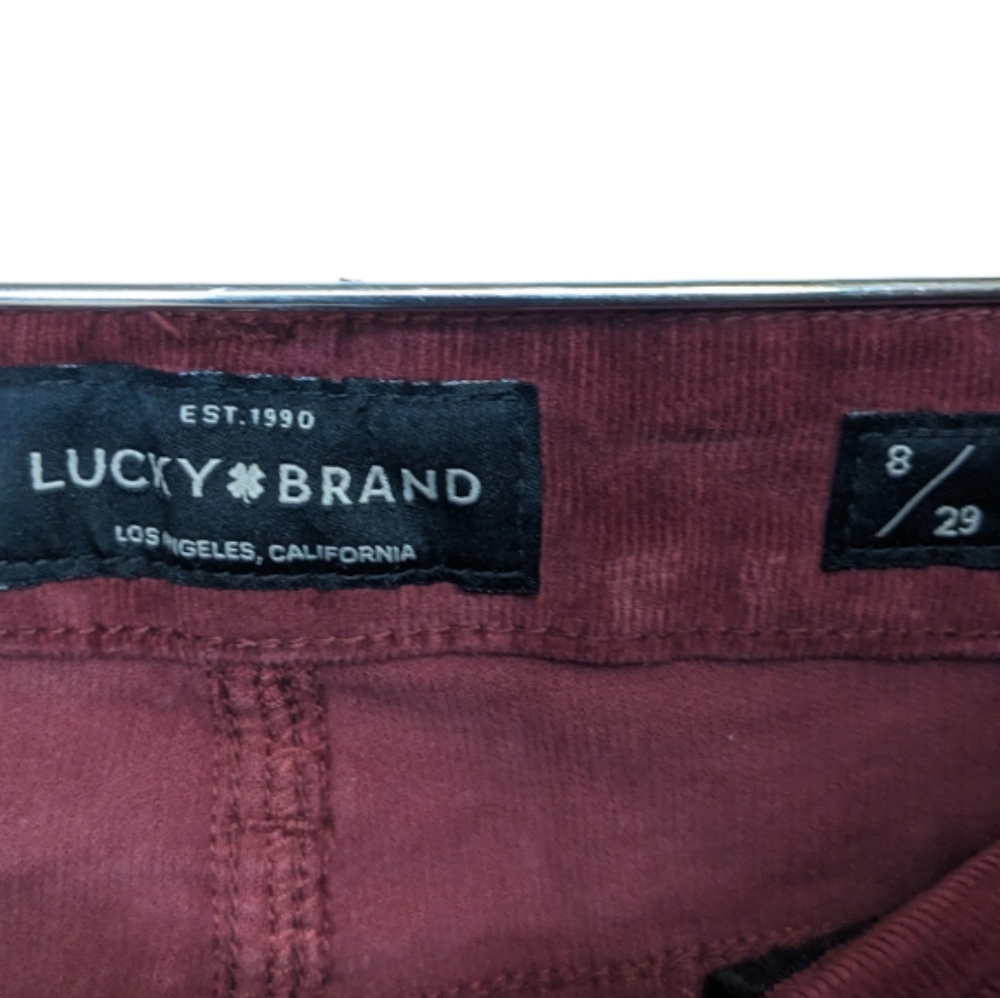 Lucky Brand Women's Ava Skinny Corduroy Pants 29 🍷✨ - Picture 5 of 16